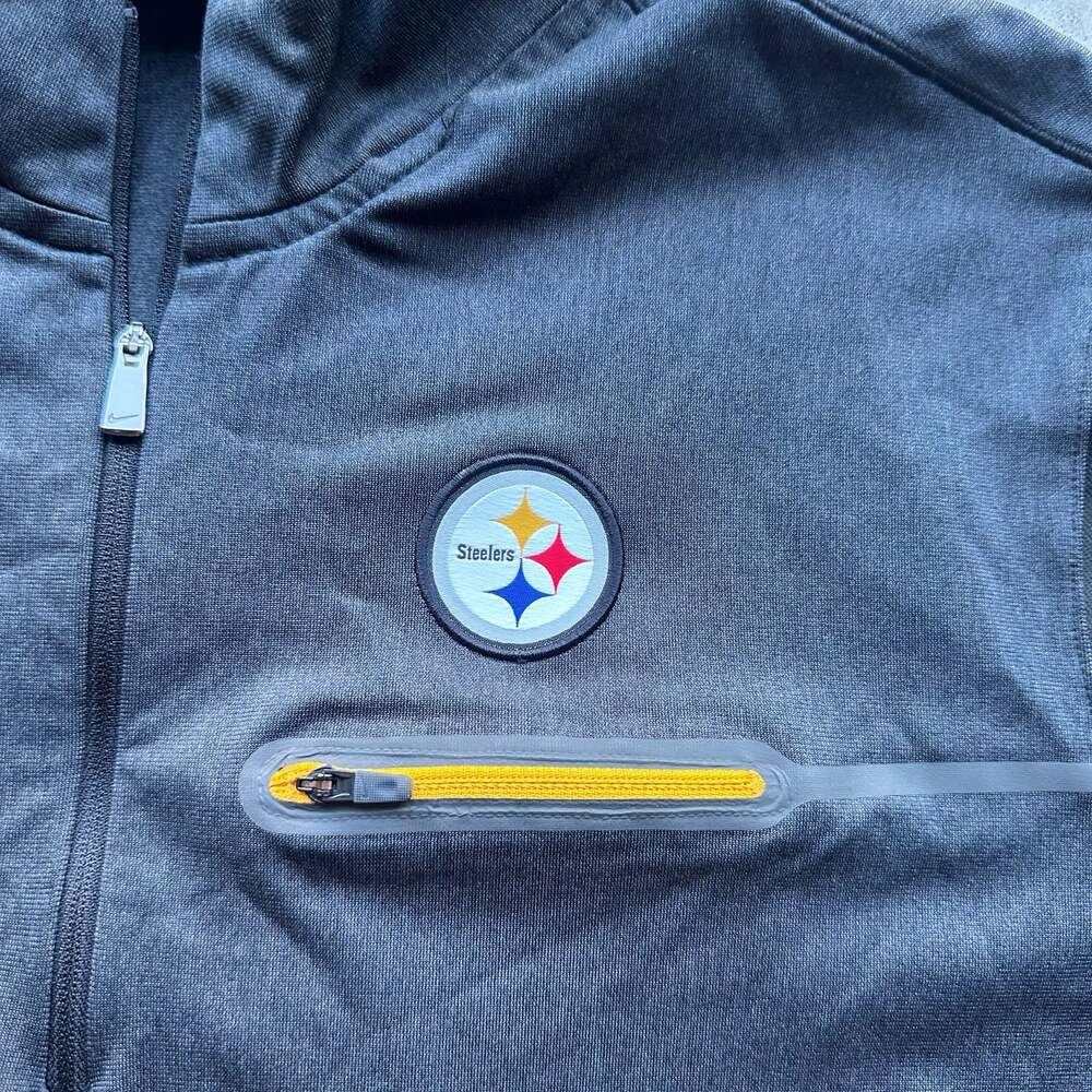 Nike NFL Pittsburgh Steelers On Field Quarter Zip - Large - Picture 3 of 6